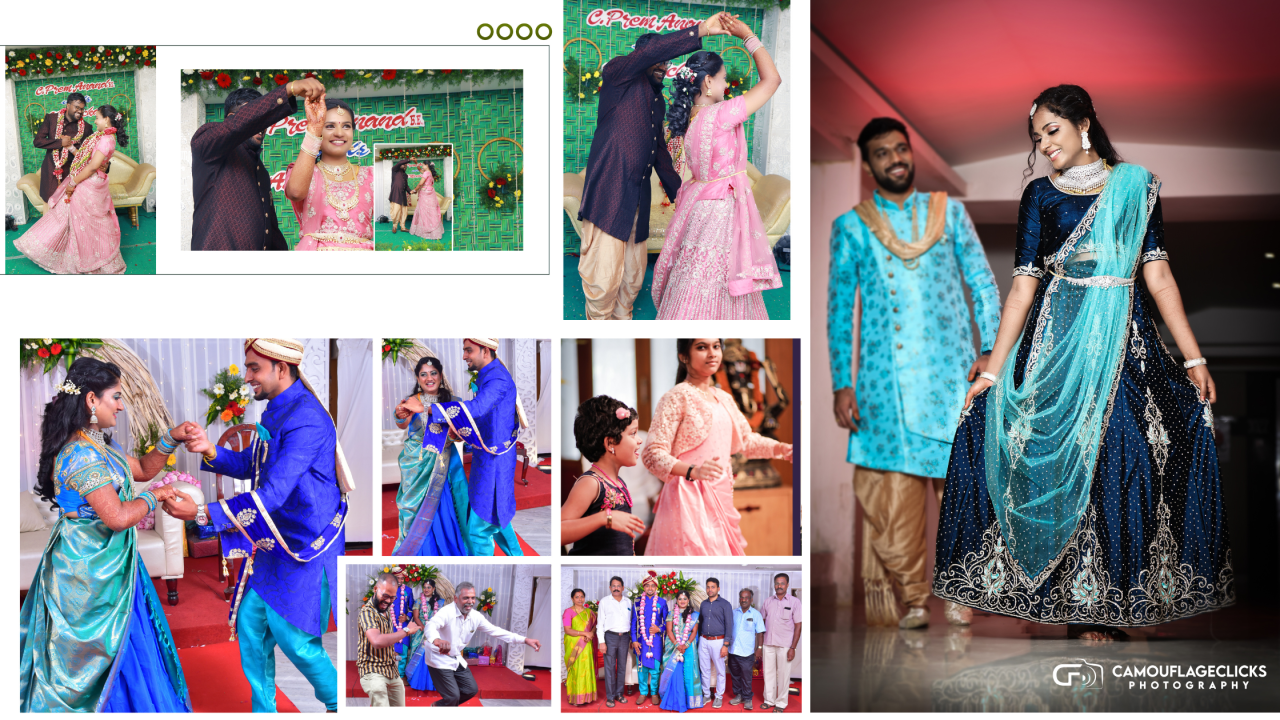 How to choose photos for indian wedding album