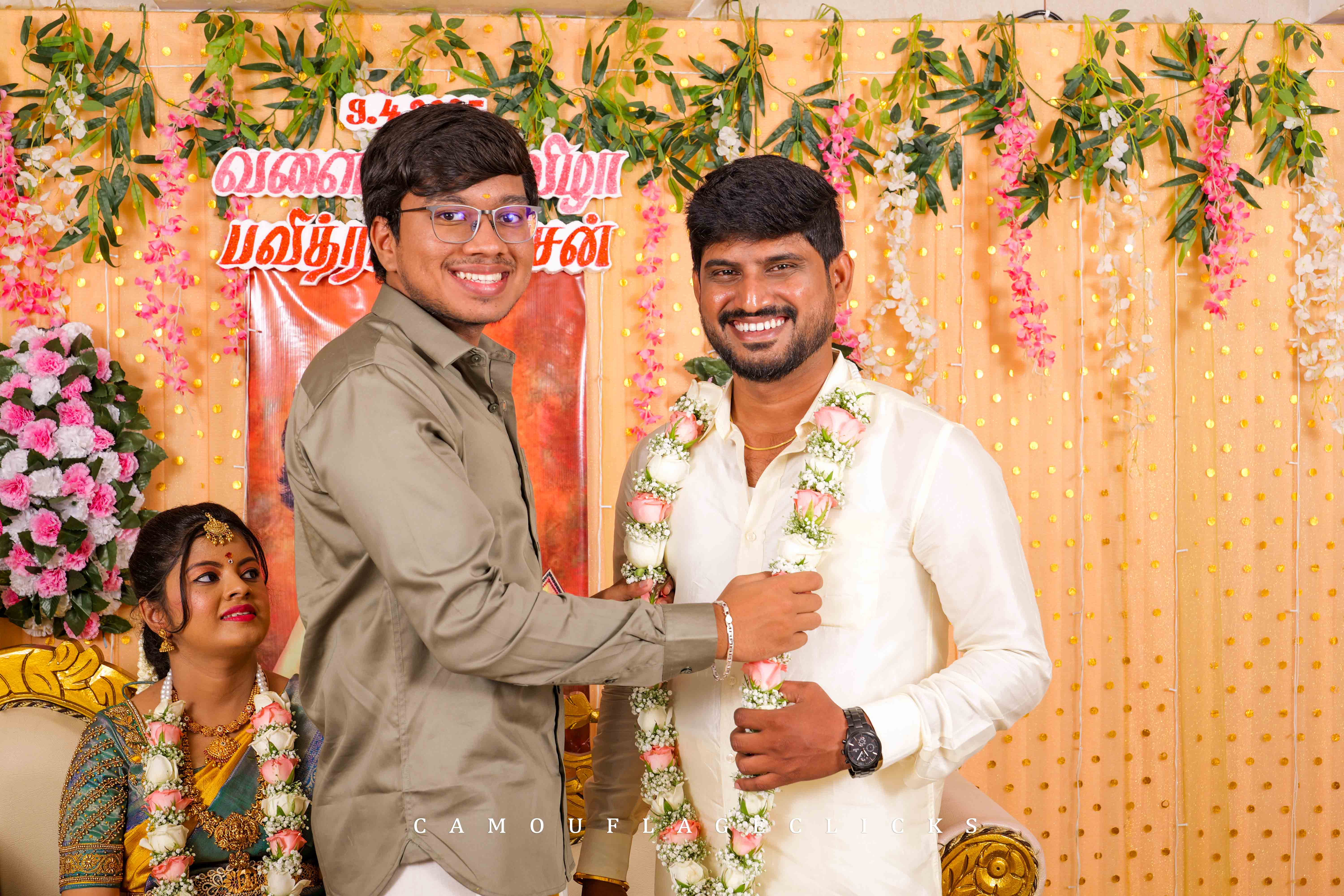 Kumaresan and Pavithra baby shower