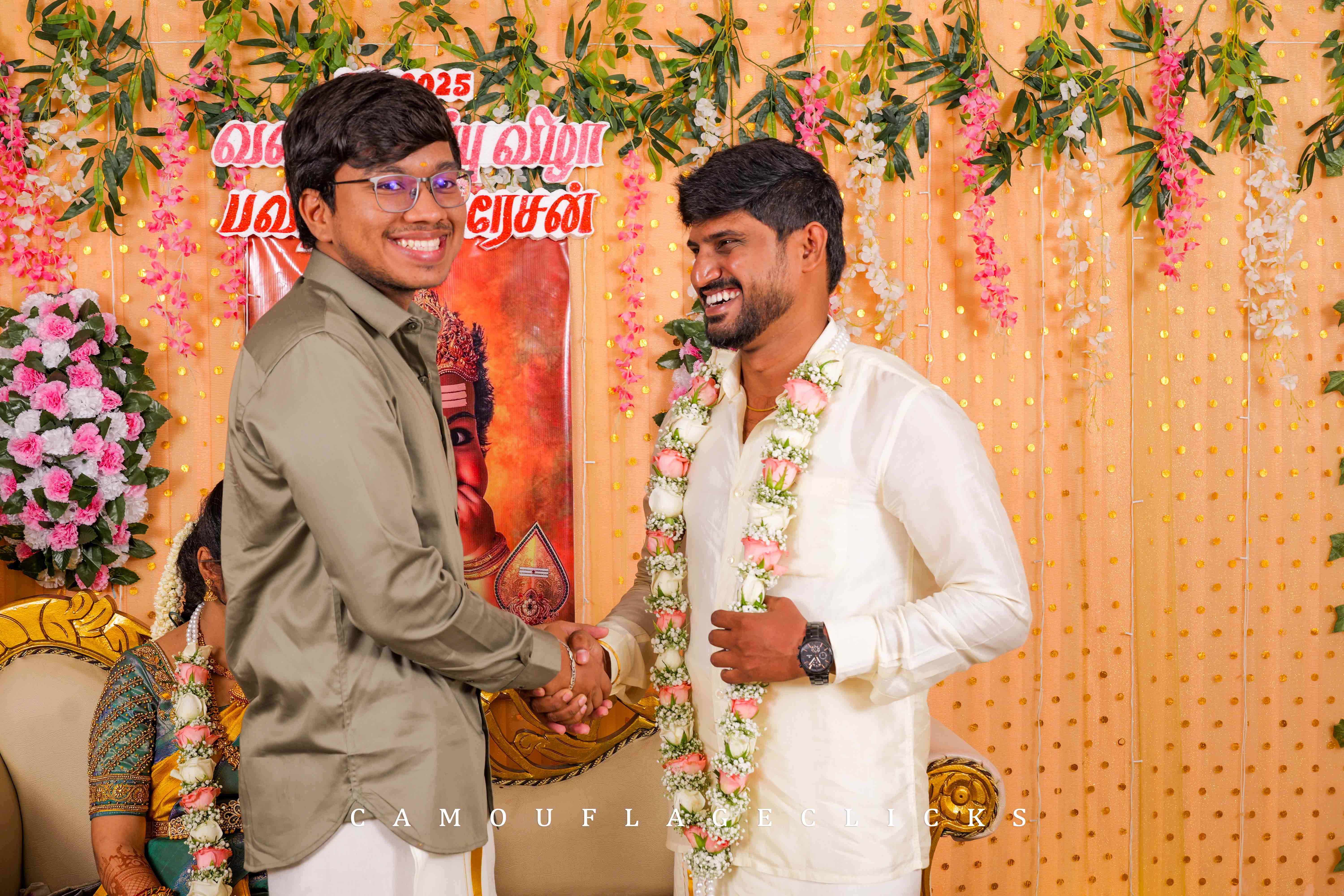 Kumaresan and Pavithra baby shower