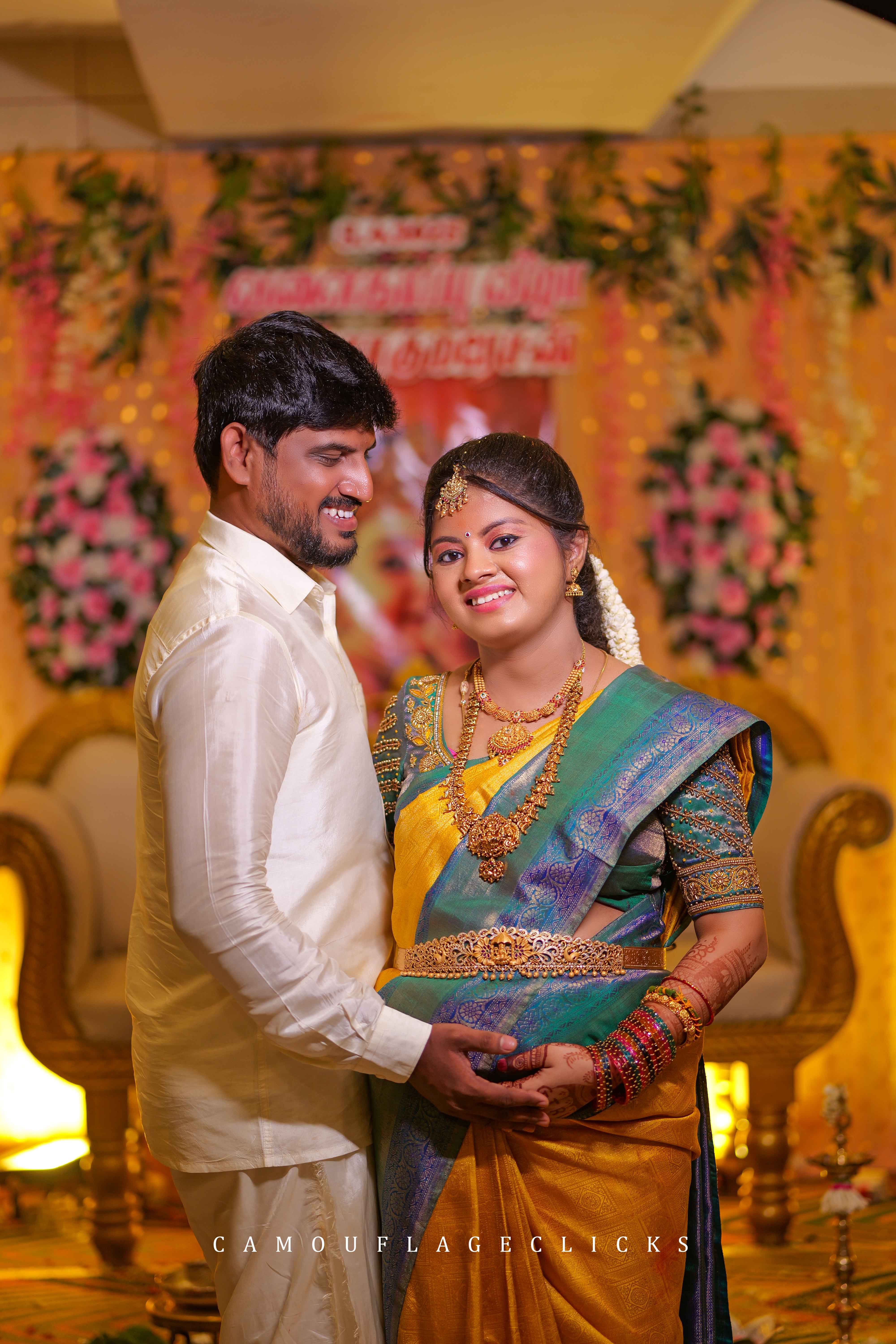 Kumaresan and Pavithra baby shower