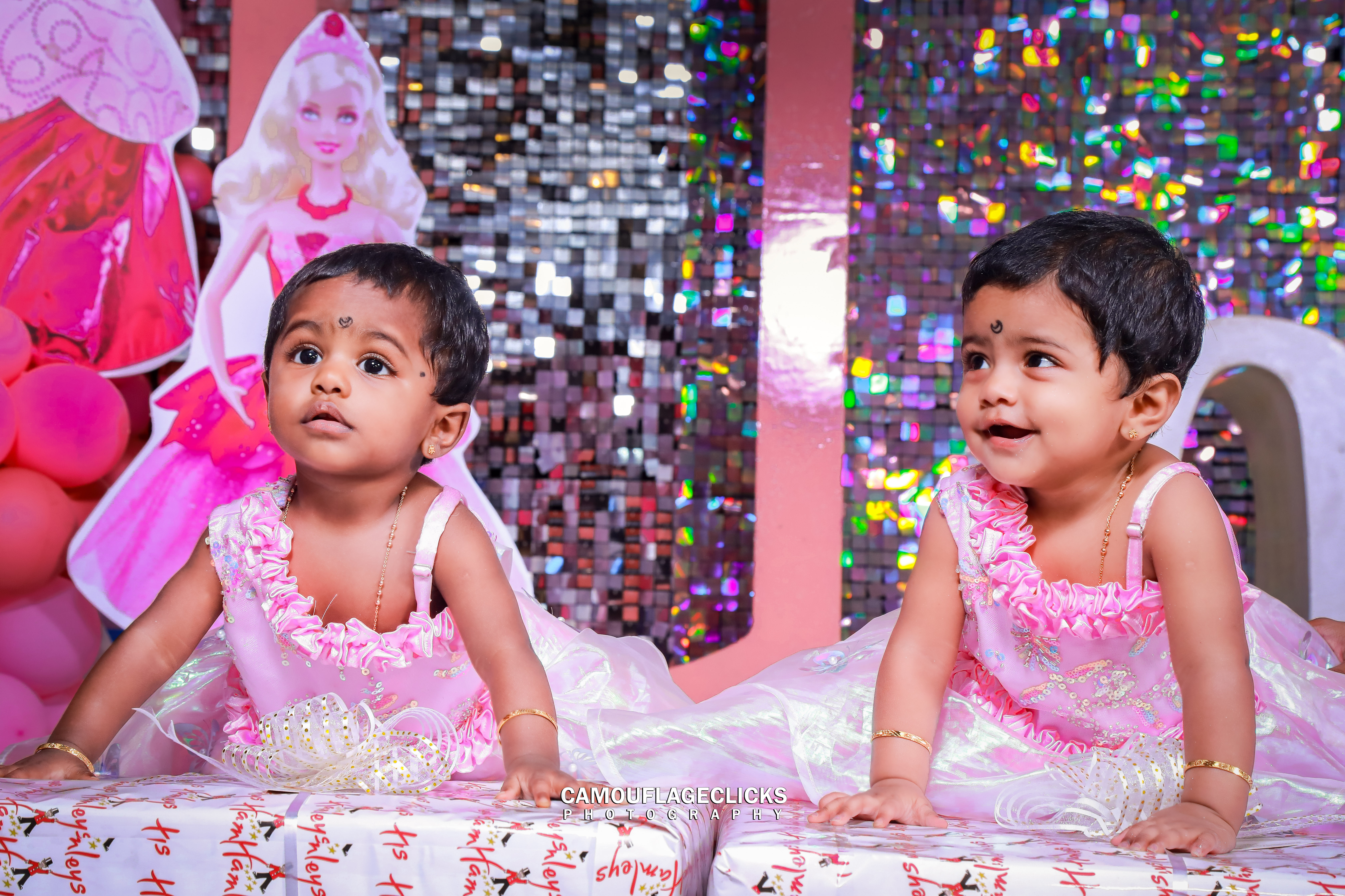 Shriyanshi & Shreeyanvi , Sanjeev Daughter, Birthday Photoshoot, Candid Photography 