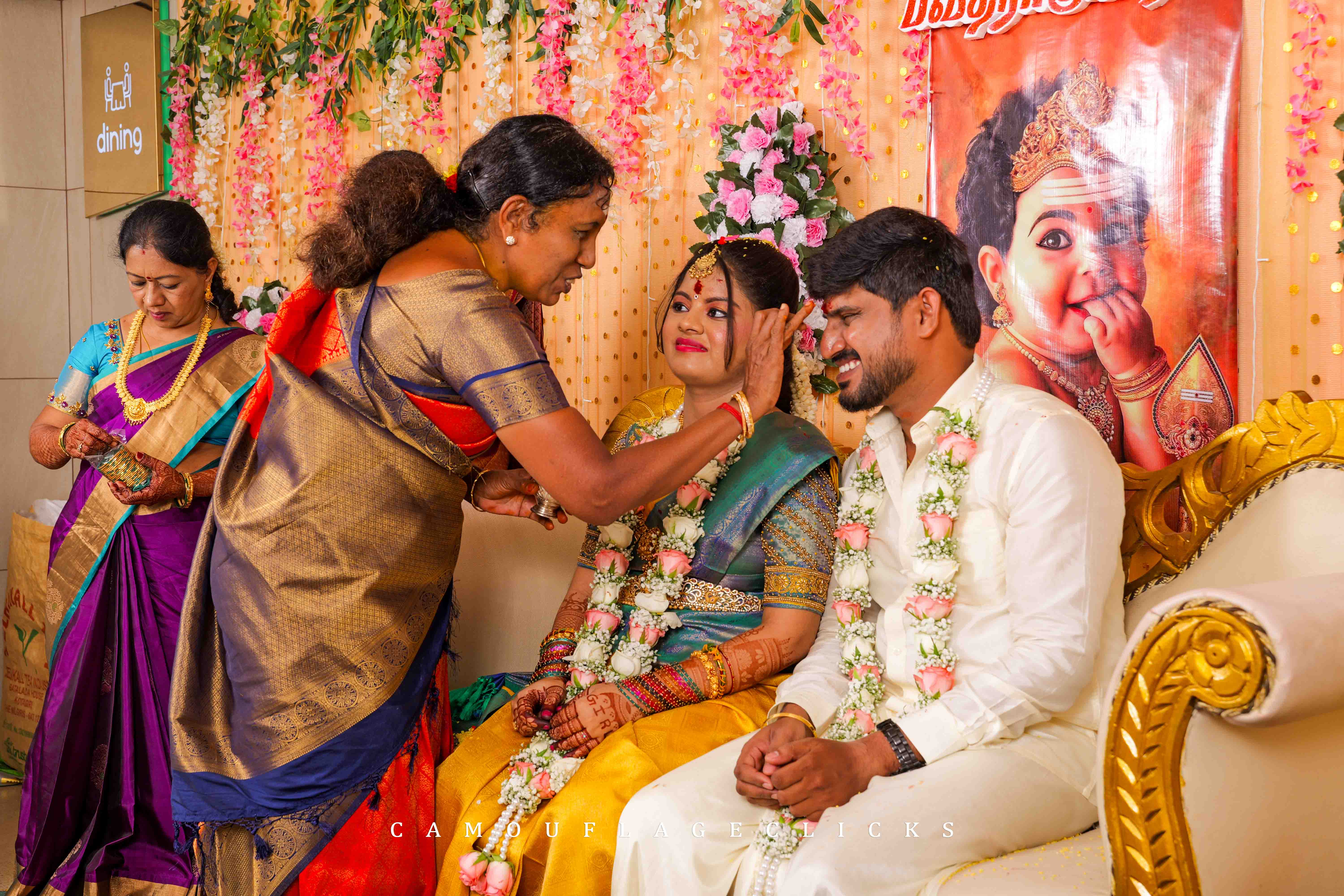 Kumaresan and Pavithra baby shower