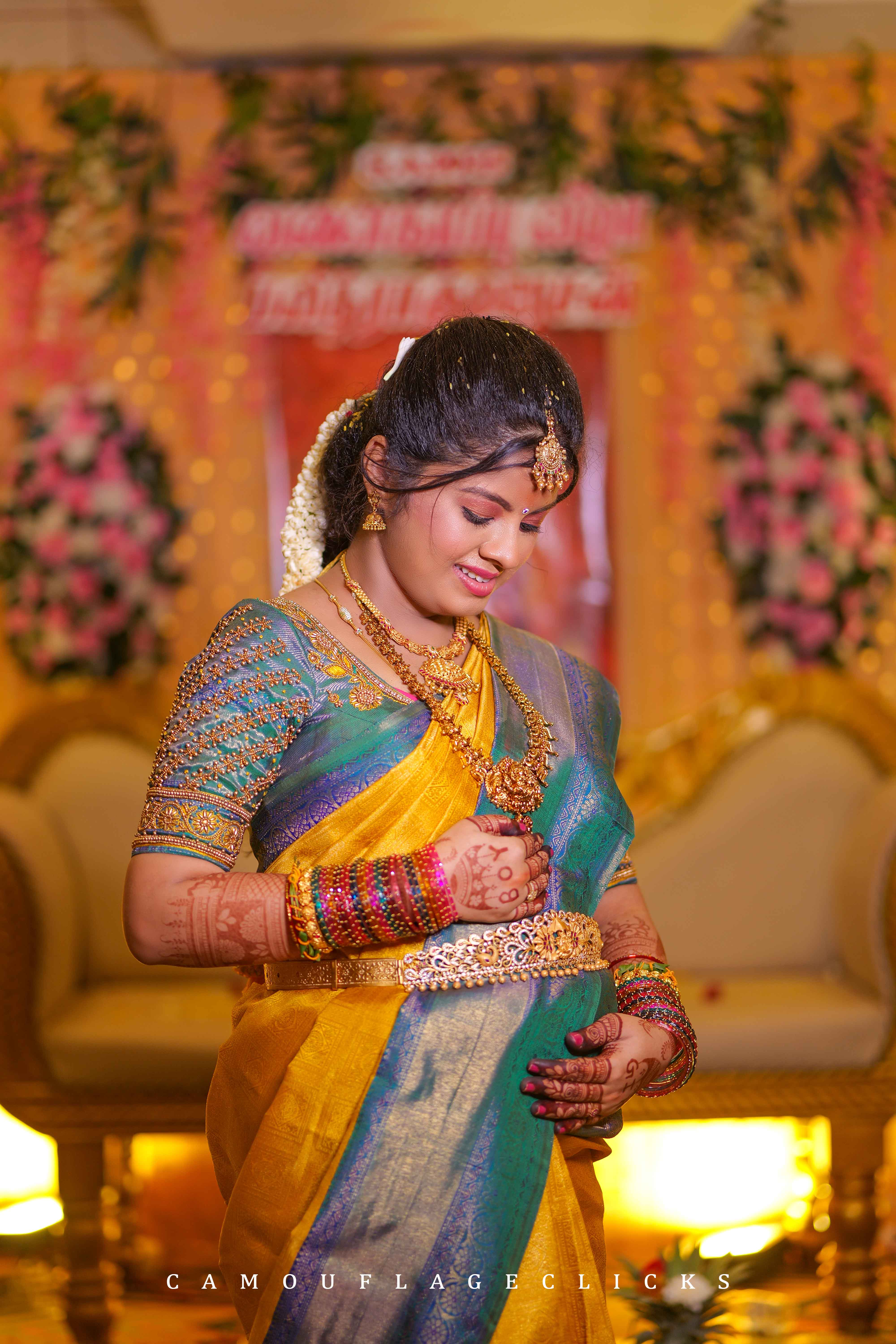 Kumaresan and Pavithra baby shower