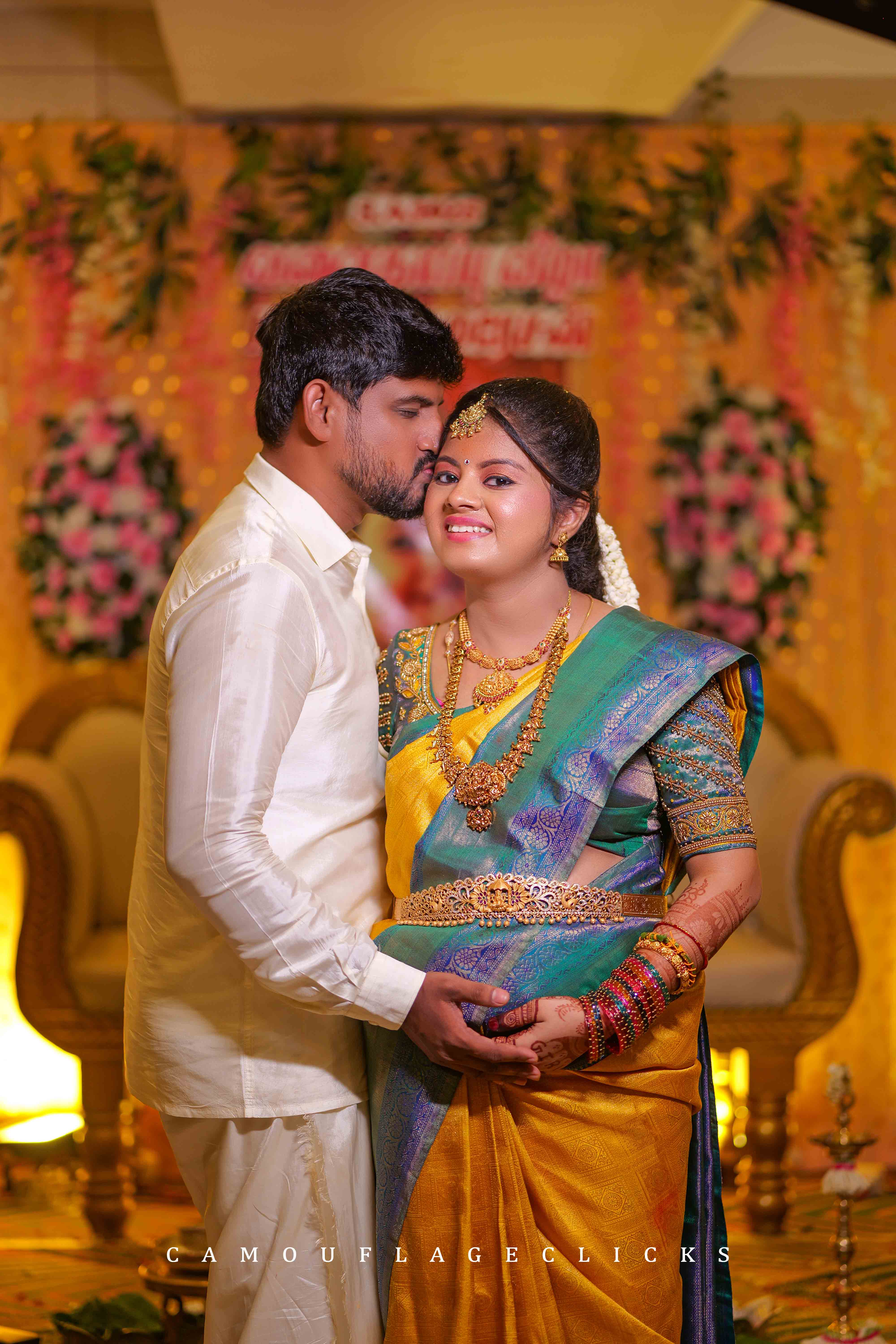 Kumaresan and Pavithra baby shower