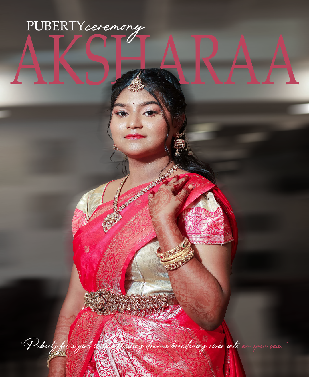 Puberty Ceremony Photography Puberty Function Photography Half Saree Ceremony Photography Traditional Function Photography Candid Event Photography Family Event Photography Coimbatore Photographer Professional Photography Services Vadavalli Anandas event 