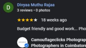 Best wedding photographers in coimbatore