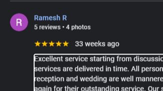 Best wedding photographers in coimbatore